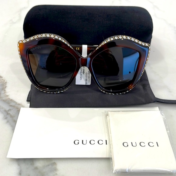 Gucci Crystal Sunglasses